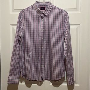 UNTUCKit Mens shirt Size L Slim Fit Long Sleeve